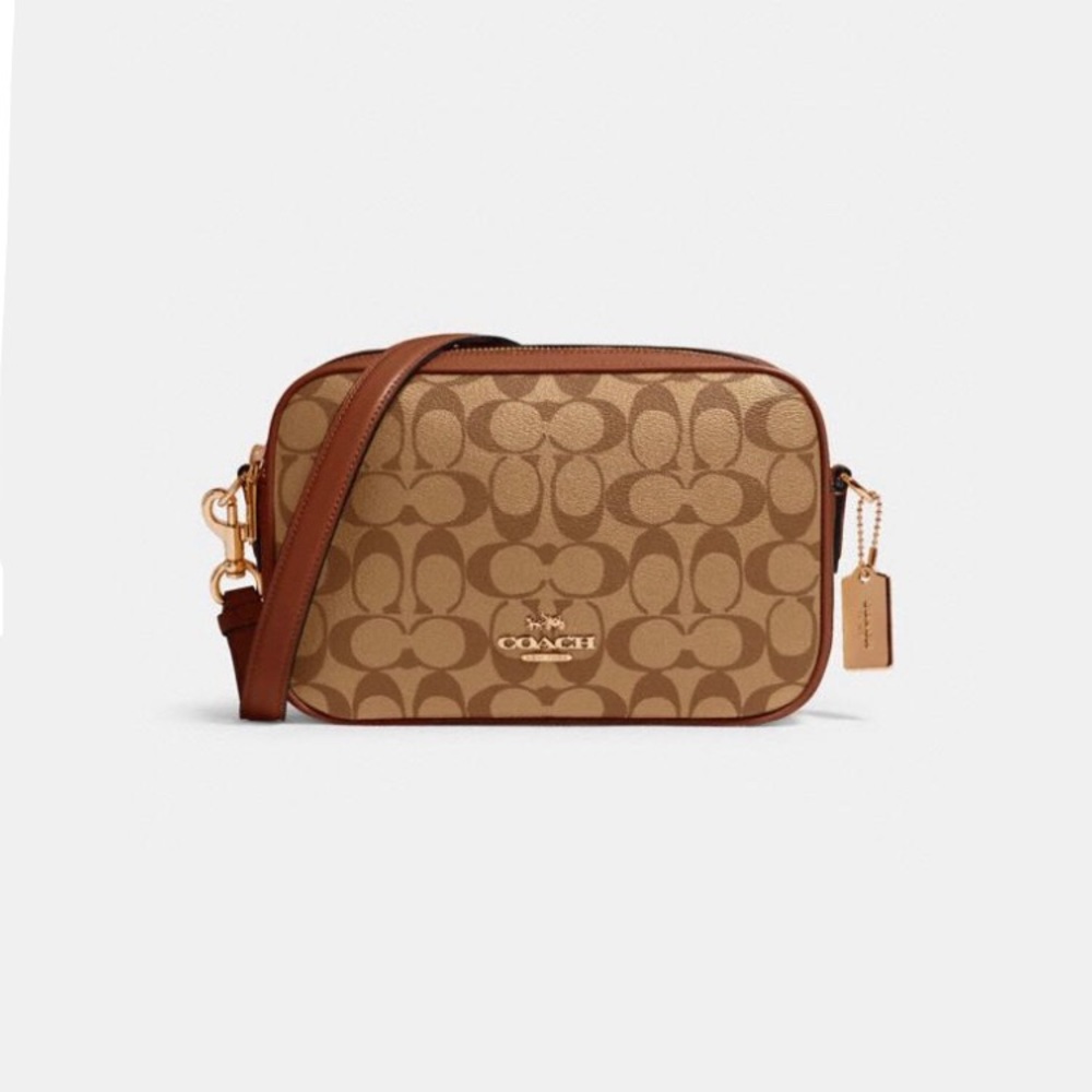 Coach Jes Crossbody in Signature Canvas